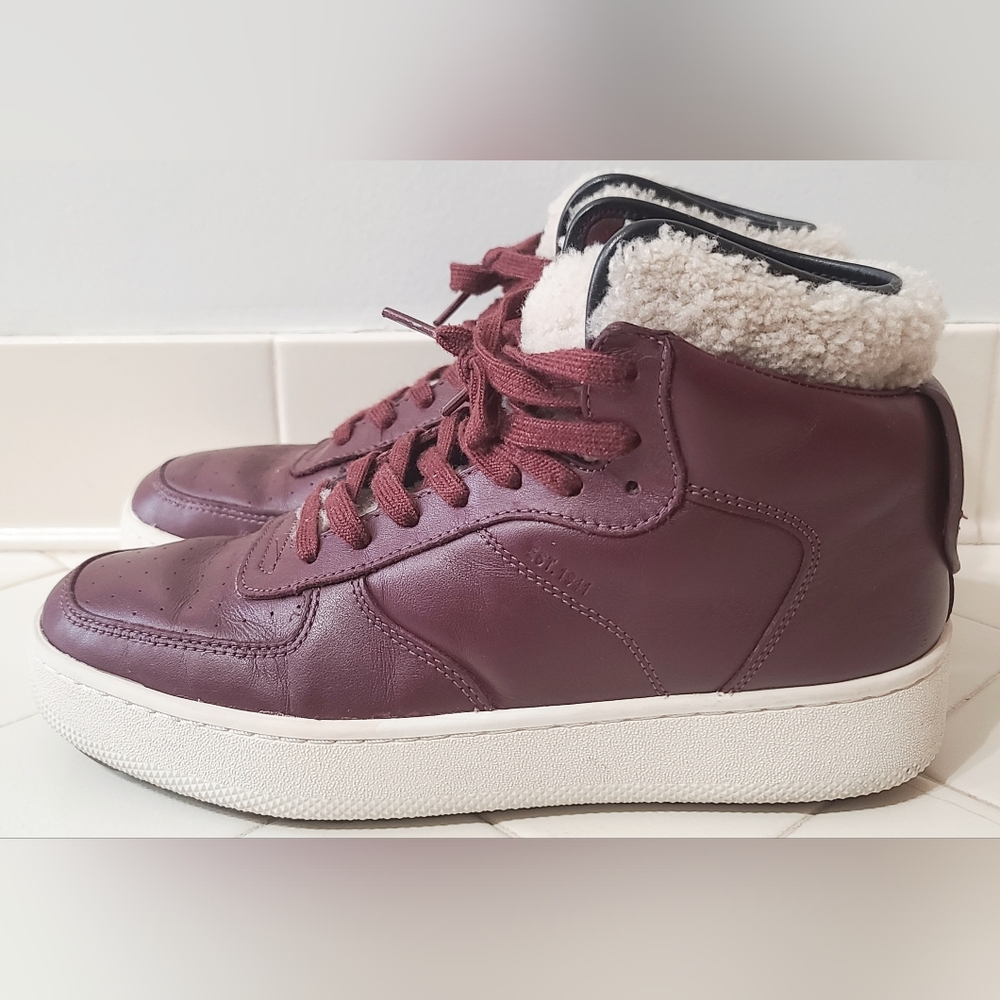 Shearling Turnlock C210 High Top Sneaker Men's Size 9D
